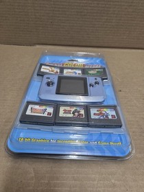 NeoGeo Pocket Color Arcade Blue+ 6 Games Unopened Rare