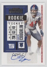 2020 Panini Contenders Rookie Ticket Carter Coughlin #272 Auto 0s55