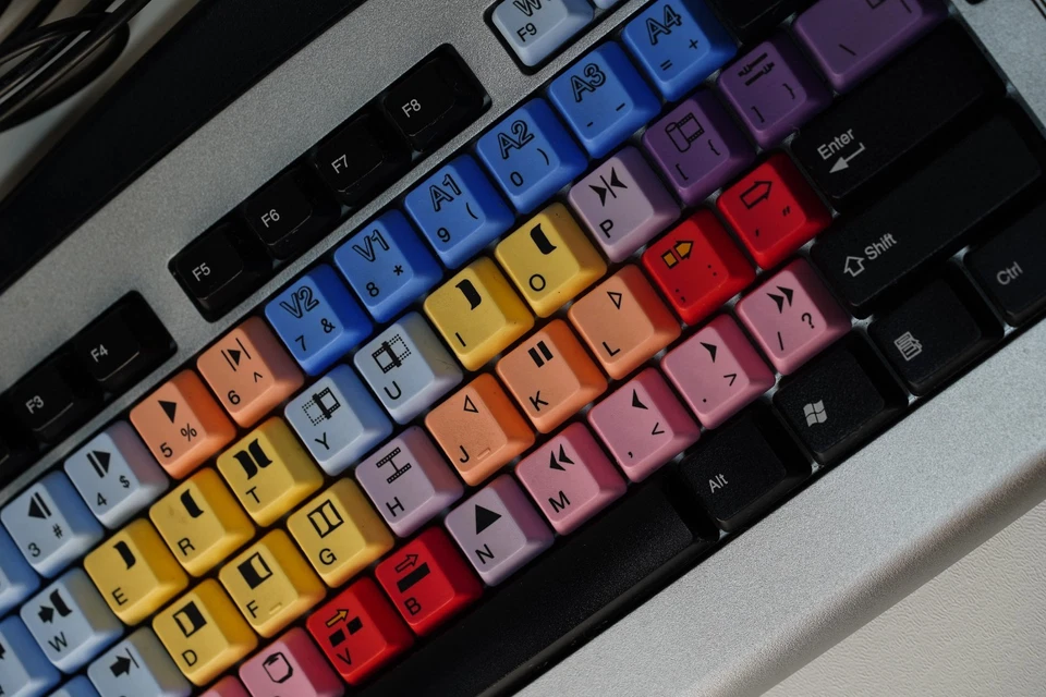 Avid KB-0173 Wired PS/2 Editing Keyboard w/ Numeric Keypad - Image 3 of 4