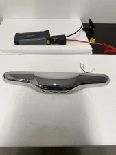 2012-2017 Fiat 500 OEM Rear Trunk Chrome Molding Trim Handle Lid Latch USED