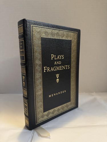 EASTON PRESS Plays and Fragments Menander Leather Collectors Edition SEHR GUT - Bild 2 von 7