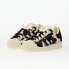 W Adidas Originals Superstar II Cow Print JP8164 Black White WMNS Shoes Sneakers