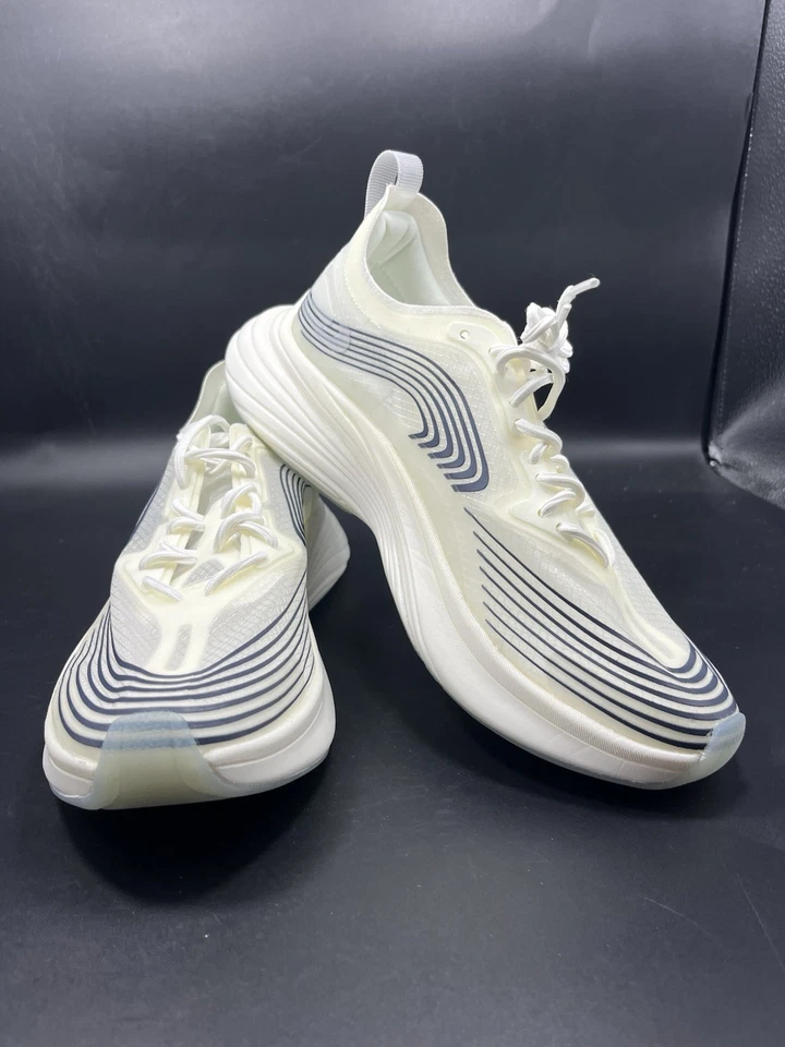 Zapato para correr APL Streamline con cordones blanco/transparente/medianoche 1221XC para mujer talla 7,5 Foto 3 de 4