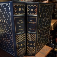 Franklin Library: HOMER: ILIAD & ODYSSEY: TROJAN WAR: ACHILLES: HECTOR: ODYSSEUS