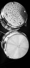 Mepra Italy  8" Steamer Pot  Double Boiler  Stainless Steel Green Vtg — photo 2