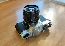 Asahi Pentax Spotmatic SP500 35mm SLR 28mm f2.8 Lens Fully working