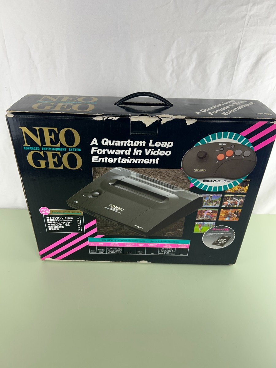 NEO GEO AES Console BOX SNK NEOGEO From Japan | eBay NEO GEO AES Console BOX SNK NEOGEO From Japan | eBay