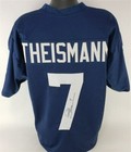 Joe Theismann Signed Notre Dame Fighting Irish Jersey (JSA COA) Redskins Q.B. — photo 1