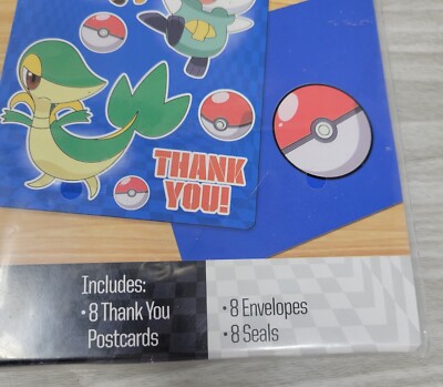 NEW Pokemon Party Supply Thank You Cards Postcards Designware Oshawatt Tepig | eBay NEW Pokemon Party Supply Thank You Cards Postcards Designware Oshawatt Tepig | eBay
