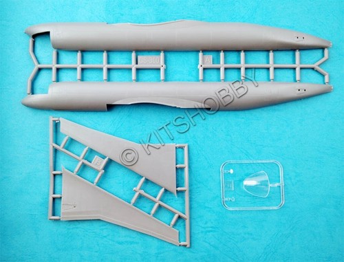 KITSHOBBY 1/144 Airbus A220-300 Air France Model Kit Set - Picture 3 of 4