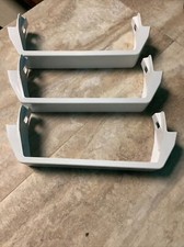WHIRLPOOL REFRIGERATOR FREEZER DOOR SHELF BINS SET OF 3 PART 2309718 322 