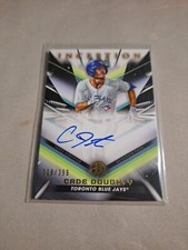 2023 BOWMAN INCEPTION PROSPECT AUTO #BPA-CDY CADE DOUGHTY RC TORONTO BLUE JAYS