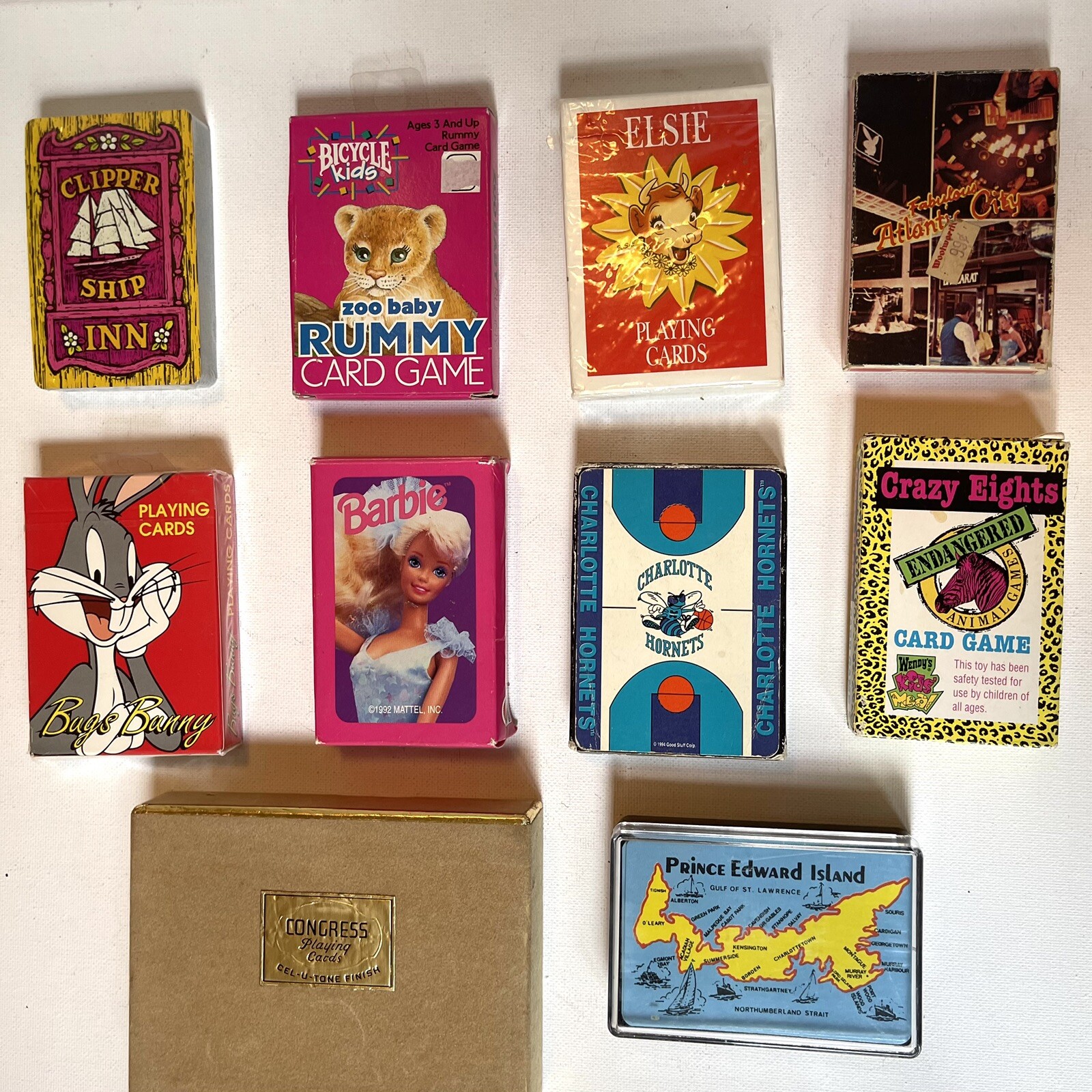 Lot of 10 Vintage Playing Cards eBay