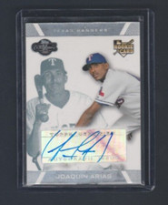 2007 Topps Co-Signers /225 Blue # 103 Joaquin Arias Certified Autographed Issue