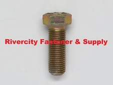 (10) 7/16-20x1-1/4 Hex Head Cap Screws 7/16x20x1-1/4 Grade 8  Bolts 7/16x1.25