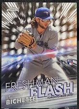 2020 Topps Chrome Baseball Freshman Flash Bo Bichette #FF1 RC Toronto Blue Jays