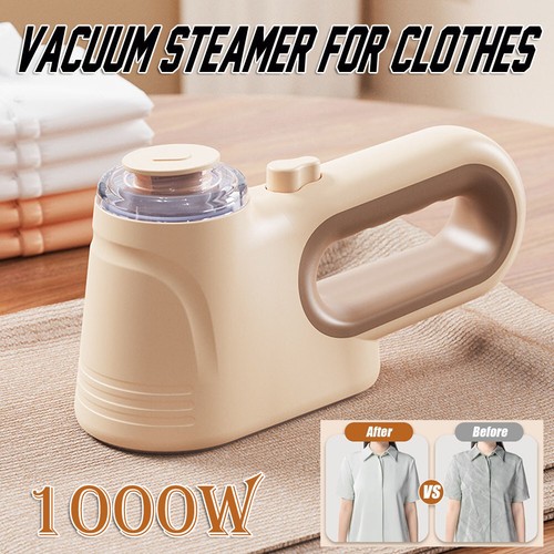 2025 Vacuum Steamer for Clothes, 1000W Portable Handheld Clothes Steamer