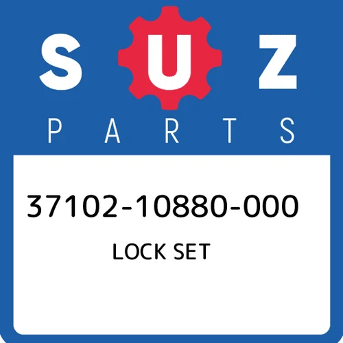 LOCK SET | MODEL K6/K7/K8/K9; Includes Item(s) 13B