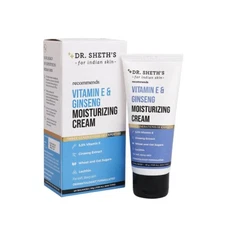 Dr Sheth's Vitamin E  Ginseng Face Moisturizer Cream  Instant Hydration    50g