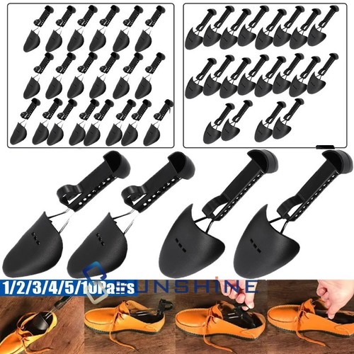 Women Men Adjustable Form Plastic Shoe Tree Shaper Keeper Boot Shoe Stretcher
