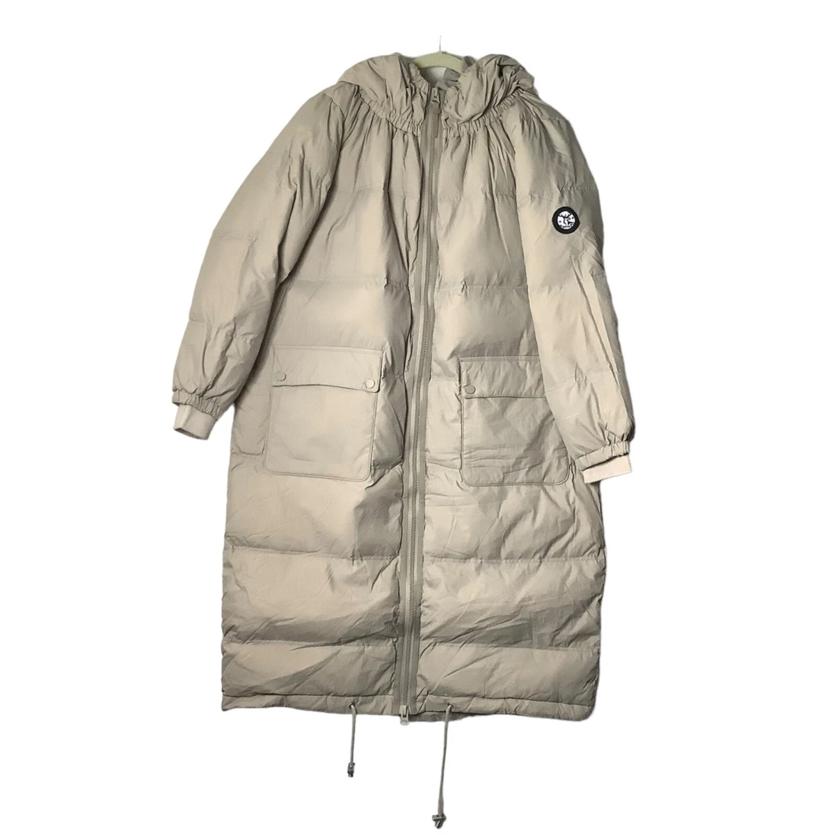 duck down feather coat