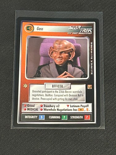 Star Trek CCG Rules of Acquisition Goss - 第 1/2 張圖片