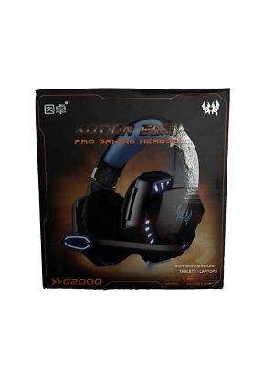 NEW Kotion Each G2000 ProGaming Headset in Box, Immersive Noise Cancelling Mic