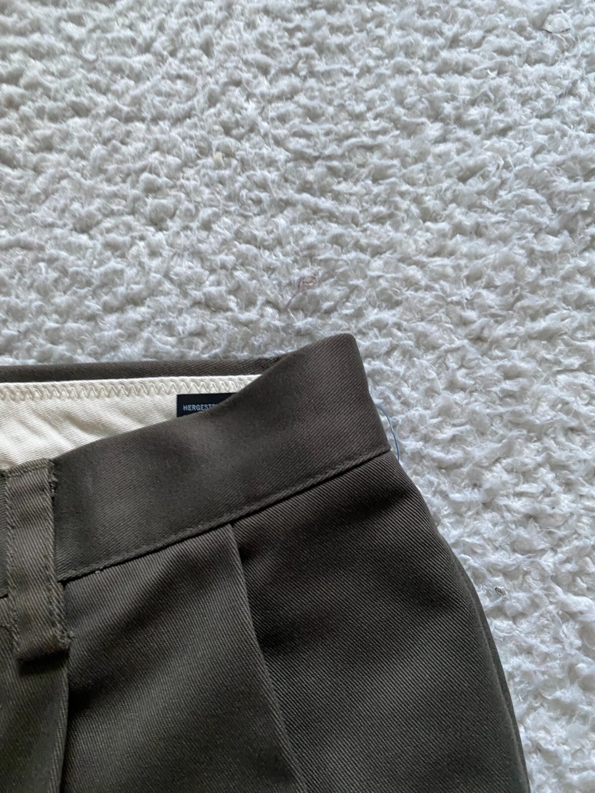 Nautica Men Straight Classic Fit Rigger Pants Olive G… Gem