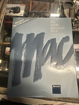 Apple Macintosh Mac Book by Lu, Cary Third Edition Mac II SE Plus Very Good ( M