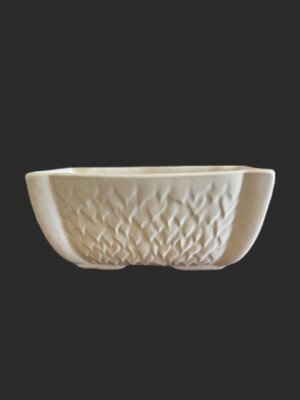 Vintage MCM Brush or Hull USA 76 Pottery Rectangular Planter