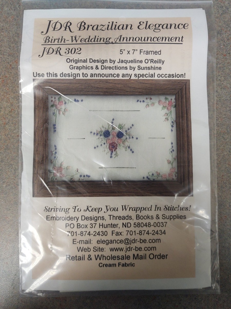 JDR Brazilian Elegance - Sunshine's Treasures Design ST 22 Kit \, image size:900x1200