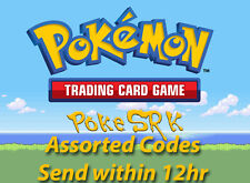 Pokemon Assorted PTCGO XY Sun Moon Sword Shield Online TCG Codes E-mail 12hrs