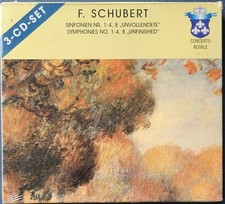 Schubert: Sinfonien 1-4  8 "Unvollendete" CD SET, 3 Discs, Brand New Sealed
