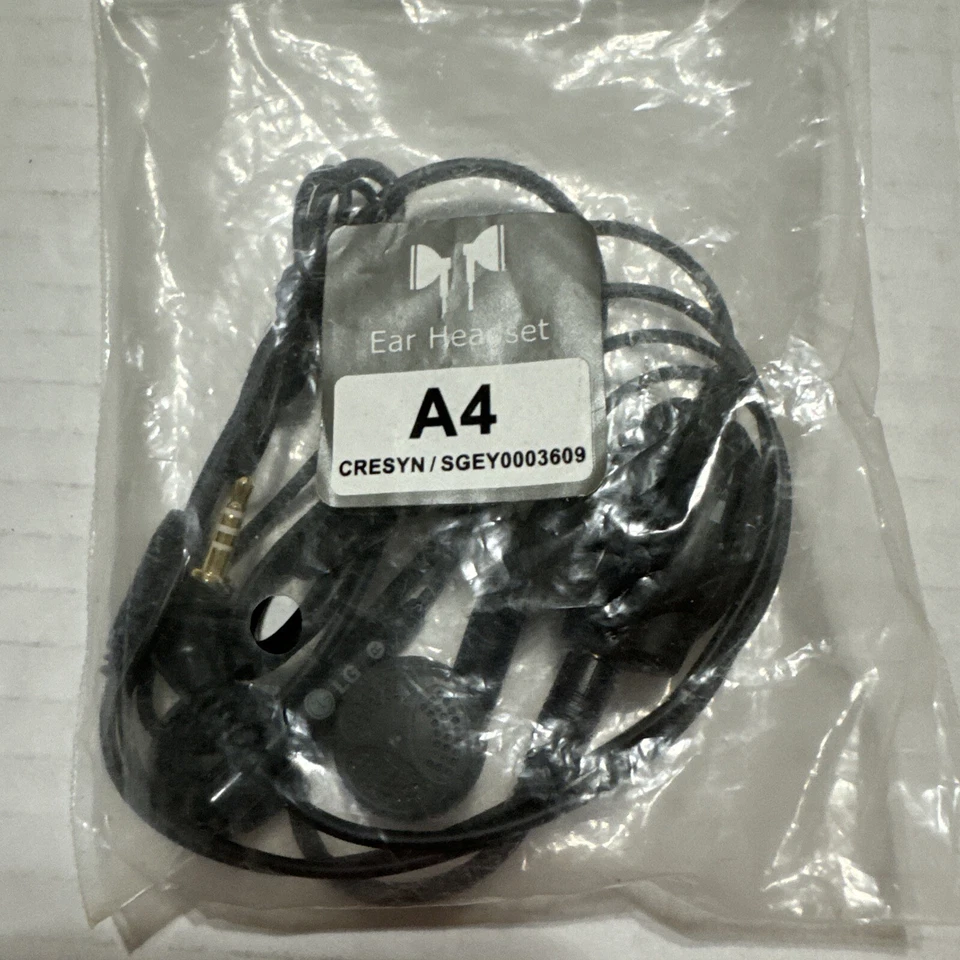 LG Ear Headset A4. CRESYN/SGEY0003609 - Image 2 of 4