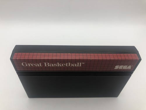 Great Basketball Sega Master System U.S Variant W/Manual 8 Bit Retro 1987 #0886 - Picture 6 of 13