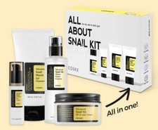 COSRX All about Snail Korean Skincare TSA Approved Travel Size, Gift Set with