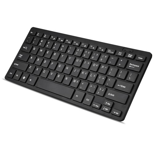 Black 78 Keys Ultra Thin Mini USB Wired Keyboard For Desktop Computer Laptop Set - Picture 11 of 22