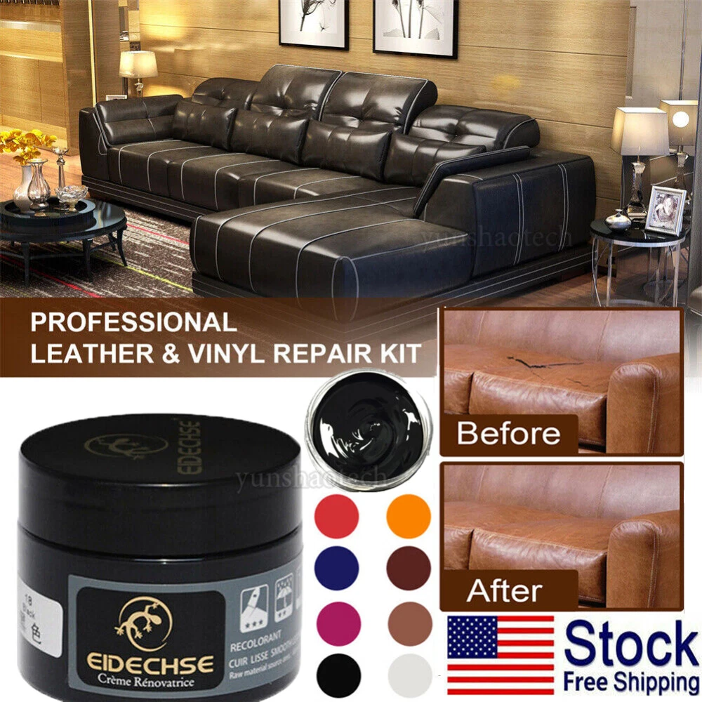 The Original Leather Recoloring Balm, Leather Color Restorer, Leather  Scratch Remover, Leather Couch Scratch Repair, Leather Restorer for  Couches