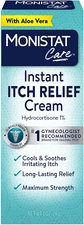 Monistat Instant Itch Relief Cream for Women,Maximum Strength Feminine Itch Care