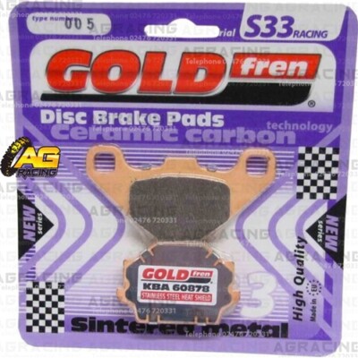 Goldfren S33 Rear Right Brake Pads For Aeon 300 Cube (Side x Side) 2011-2011