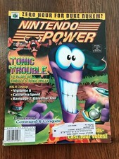 Nintendo Power Magazine Volume 118 March 1999 Attached Poster Tonic Trouble
