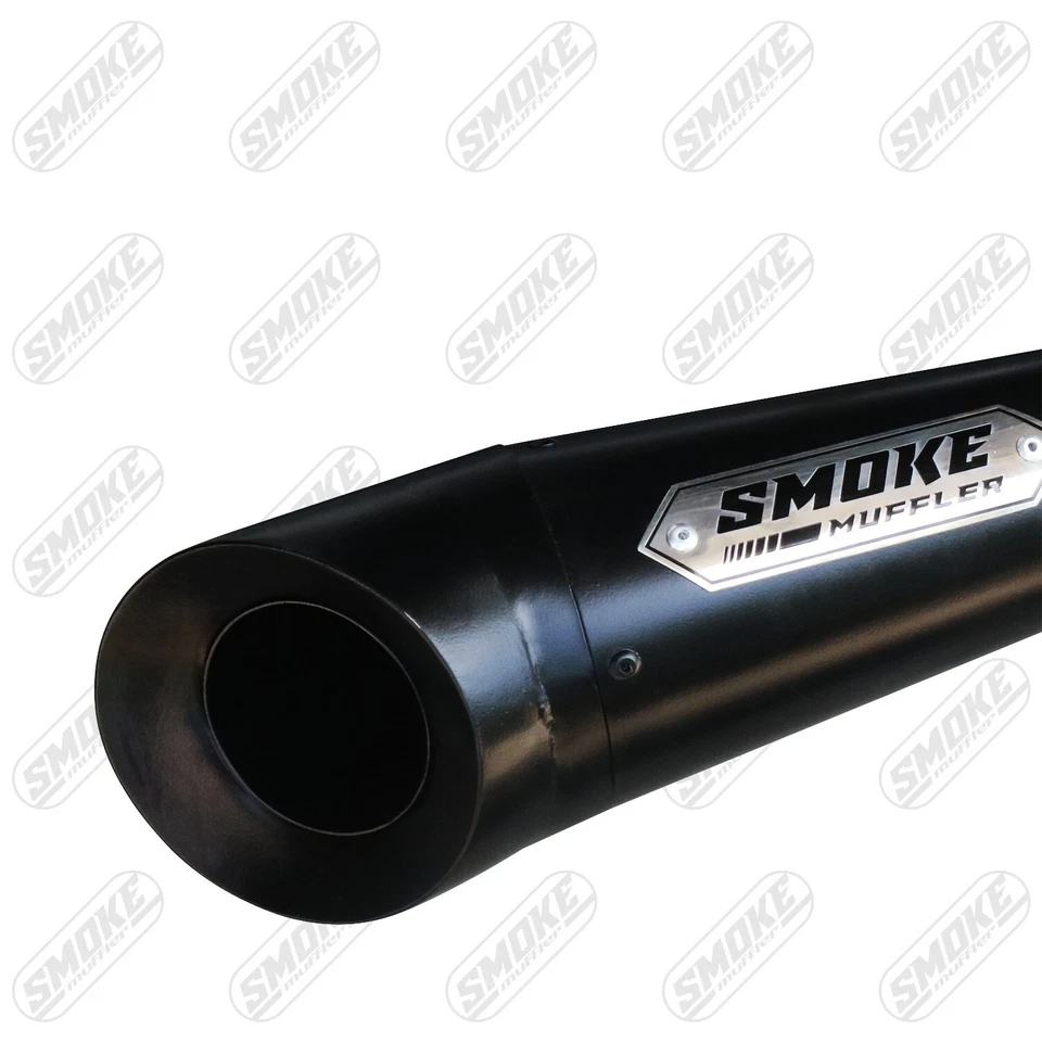 Harley-Davidson Sportster 1200 y 883 1999-2017 sistema de tubo de escape negro ajuste 2-1 Foto 2 de 4