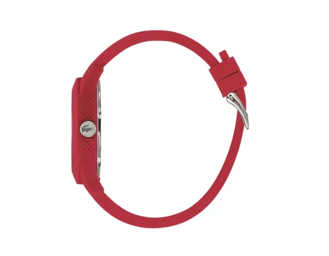 LACOSTE 2010764 12.12 RED DIAL RED SILICONE STRAP MENS WATCH - Image 2 of 3