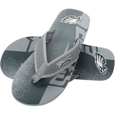 eagles flip flops