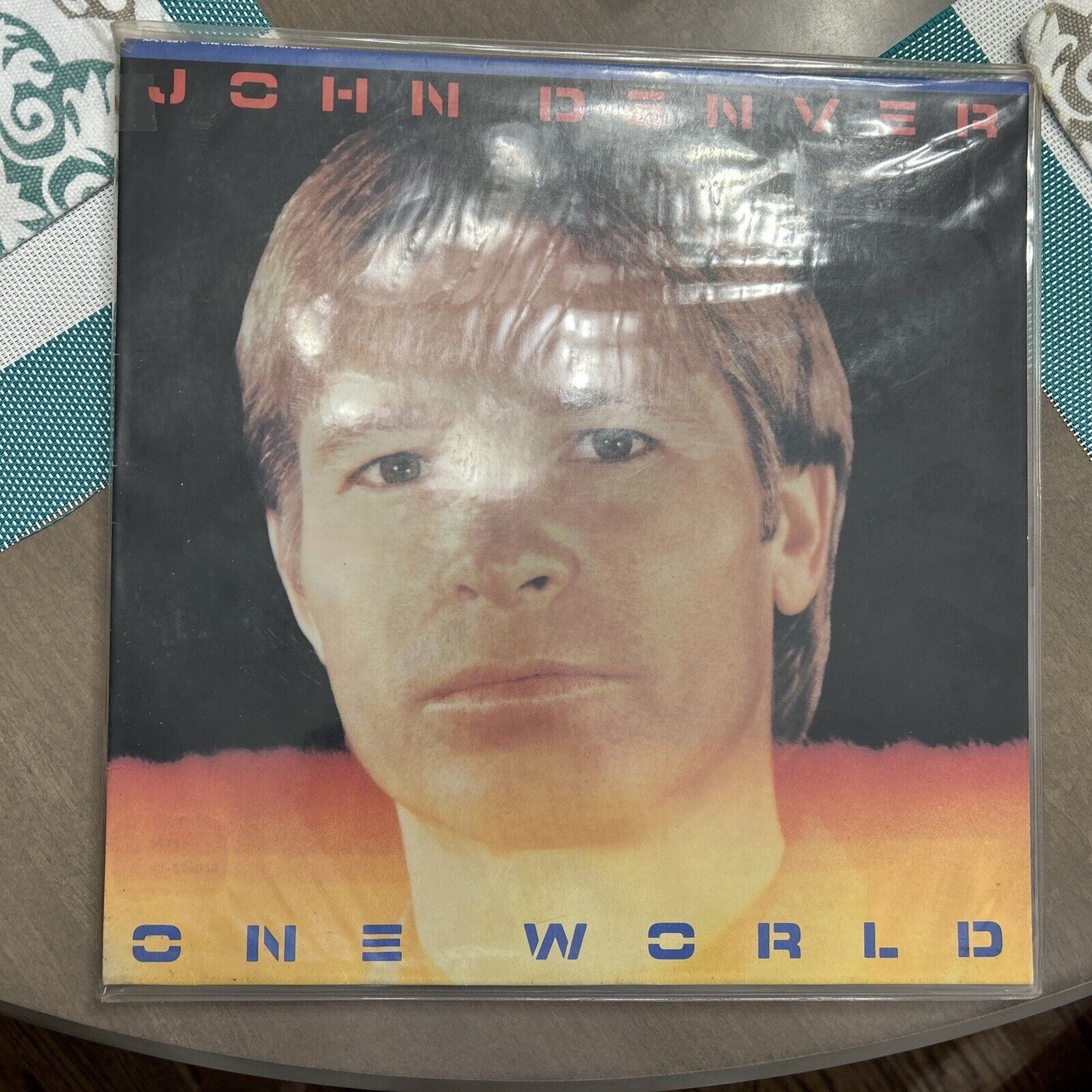 John Denver - One World - Vinyl 1986 AFL1-5811