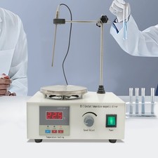 UK Digital Magnetic Stirrer HotPlate Mixer Stirring Liquid Mixing Laboratory