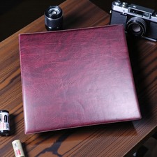 Vintage 20th Century Plastics Photo Album Binder  45 Specialty Pages 13x13