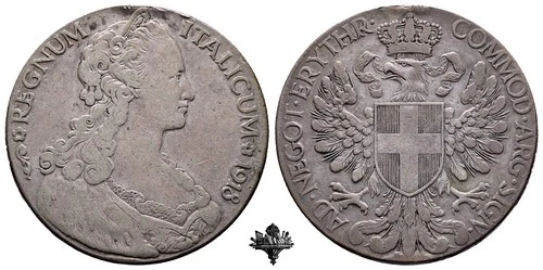ERITREA Tallero d'Italia 1918 RARE SILVER Vittorio Emanuele III