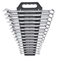 12-point Sae Long Pattern Combination Wrench Set 15-piece