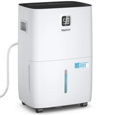 Yaufey 120 Pints Energy Star Dehumidifier for Home, to 6000 Sq. Ft.,  Water Tank